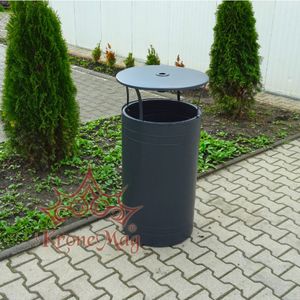 cubo de basura público