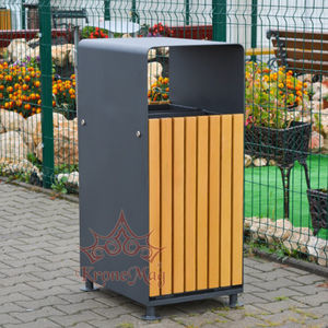 cubo de basura público