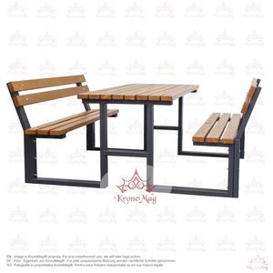 mesa de pícnic contemporánea