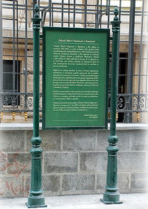 panel indicador de exterior