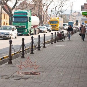 bolardo de protección