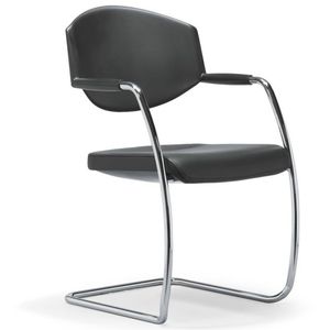 silla de conferencia de cuero
