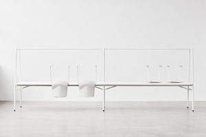 mesa contemporánea