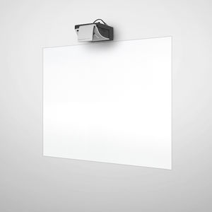 pantalla de proyección de pared