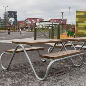 mesa de pícnic contemporánea