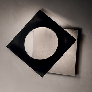aplique contemporáneo / de metal / cuadrado