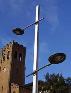 mástil de iluminación