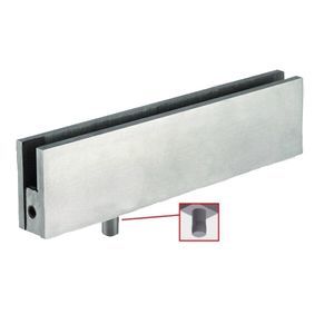 pinza para vidrio de acero