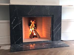 revestimiento de chimenea contemporáneo