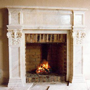 Revestimiento de chimenea clásico - LC-198 - Leonardo Caminetti GmbH