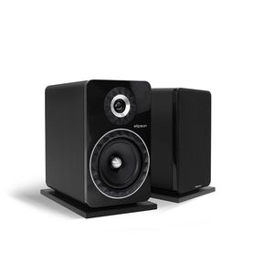 altavoz de estantes