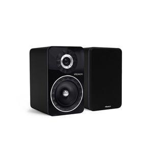 altavoz de estantes