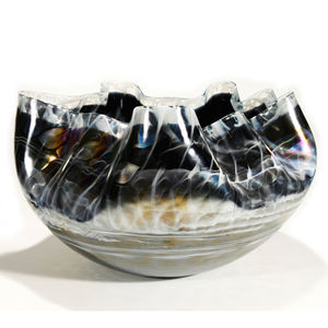 centro de mesa de cristal de Murano