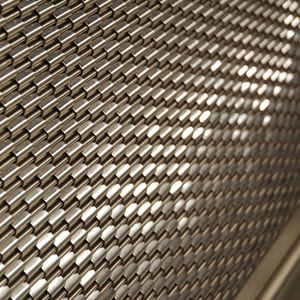 tela metálica tejida de acero inoxidable