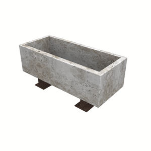 jardinera de acero