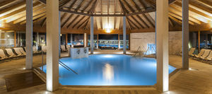 piscina-spa hexagonal
