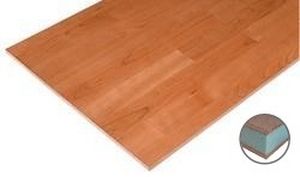 panel sándwich para forjado / cara de madera / alma de poliestireno / alma de espuma de PVC