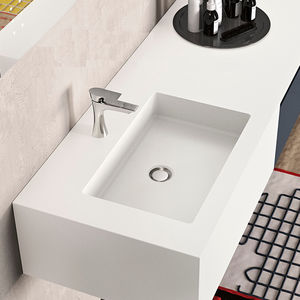 encimera de lavabo de composite