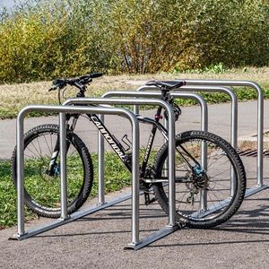 aparcabicis de suelo