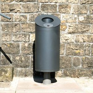 cubo de basura público