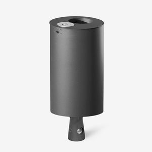 cubo de basura público