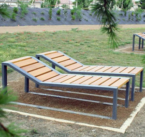 tumbona contemporánea