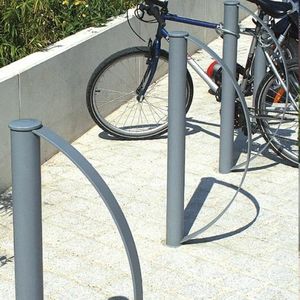 aparcabicis de suelo