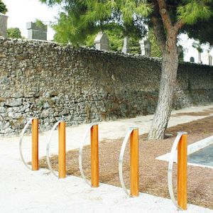 aparcabicis de suelo