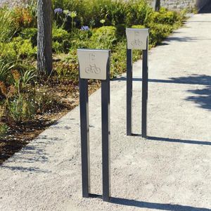 aparcabicis de suelo