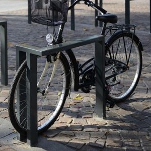 aparcabicis de suelo