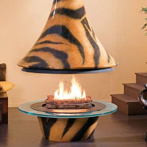 chimenea de leña