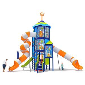 estación de juego para parque infantil