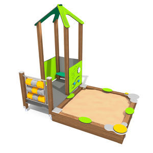 cajón de arena para parque infantil