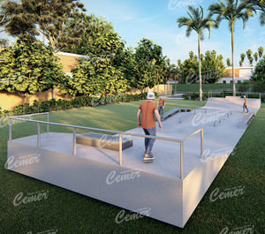 módulo para skatepark modular