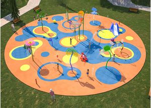 juego de agua para parque acuático