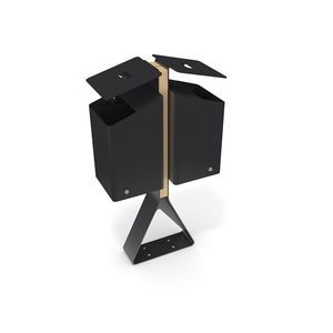 cubo de basura público