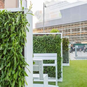 muro vegetal de panel modular