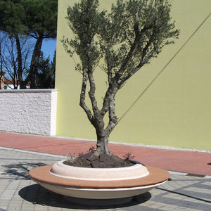 jardinera de hormigón