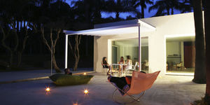 pérgola adosada