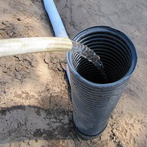 tubo flexible de irrigación