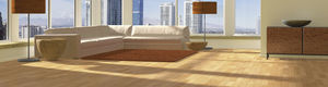 parquet multicapa / para pegar / de roble / aceitado