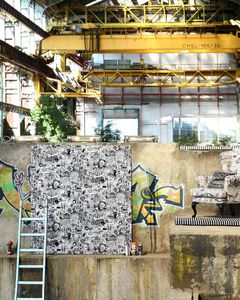 papel pintado contemporáneo