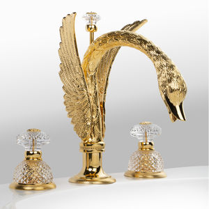 grifo bimando para lavabo