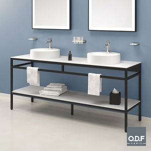 mueble de lavabo doble