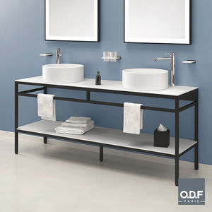 mueble de lavabo doble
