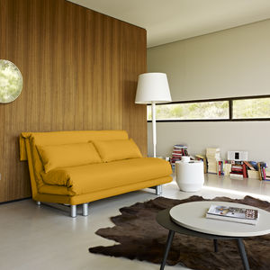sofá cama / contemporáneo / de tejido / 2 plazas