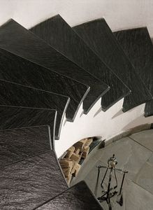 escalera en L
