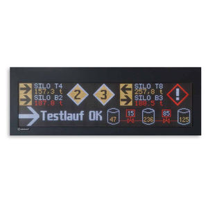 panel indicador de pared