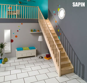 escalera recta