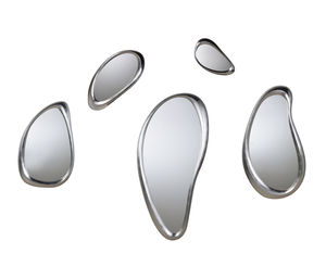 espejo de pared / de diseño original / plateado / de Philippe Starck